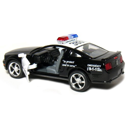 Ford Mustang GT Police 2006 Black & White 1-38 Toywonder