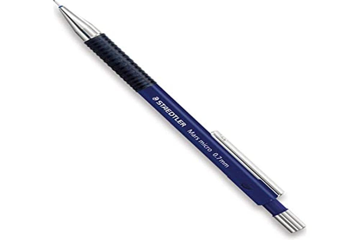 Staedtler Mars Micro 775 B 10pcs Mechanical Pencil – Mechanical Pencils (Blue, B, 0.7 mm, 10pcs)