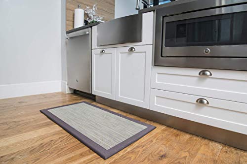 Deluxe Anti Fatigue Standing Kitchen Comfort Mat (39 x 20 inch) Ergonomic Non-Toxic Rug and Mat for Home or Office Standing Desk Or Work Place Safety from Cooler Kitchen - Thumbnail 5