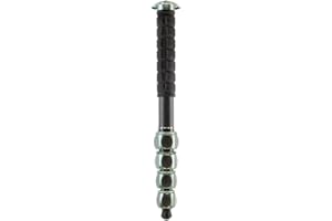 3 Legged Thing Alan 2.0 Carbon Fibre Monopod - Travel-Friendly Camera Monopod for Professional Photographers and Videographers - Metallic Slate Grey (ALAN2.0)