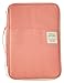 Christmas Gift for Women, Universal Travel Gear Organizer/Electronics Accessories Bag/Document File Bag (Large, Coral)
