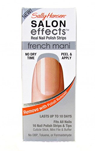 Sally Hansen Salon Effect Strips French Steel The Night (2 Pack)