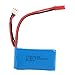 7.4V 1100mAh Li-Po Helicopter Battery for WLtoys A949 A959 A969 A979 V912 V913 V262 L959 T23 T55 F45 Spare Part Rrpalcement