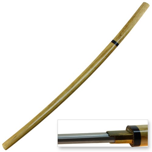 Sugoi-Steel-Reverse-Blade-Shikomizue-Koshirae-Forged-1060-Damascus-Steel-Bamboo-Katana-Sword