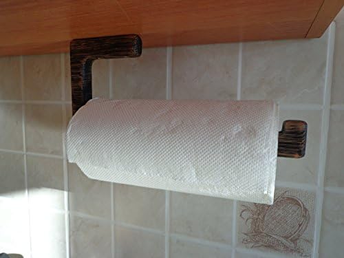 Kitchen Towel Holder Wood, Rustic Holder, Paper Towel Holder, Primitive Towel Holder