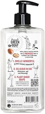 Marcel's Green Soap Hand Soap Eco-friendly Vegan Argan Oudh 500ml 6 Pack view 2