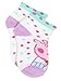 Peppa Pig Girls 6 pack Socks (2-4 Toddler (Shoe: 4-7), Pink/Multi Quarter)