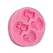 Baidecor Halloween Skulls Silicone Chocolate Molds Candy Mold Set Of 3