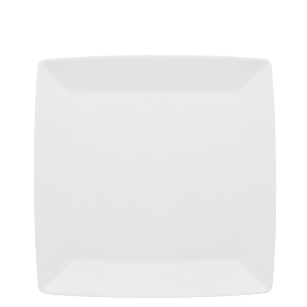 Thomas' Loft Platter Square Flat 27 cm, White