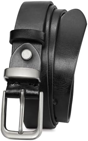 WOLFANT Full Grain Leather Belt for Women,1.1
