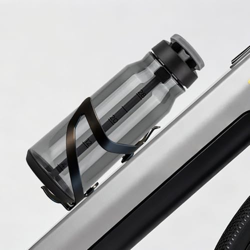 Bottle Holder Bicycle Pack of 2, 26 g Lightweight, Full Cast Aluminium, Drink Holder Bicycle, Bicycle Accessories, Adjustable Stop, for MTB & Road Bike