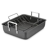 Calphalon Classic Hard Anodized 16-Inch Roasting Pan with Nonstick Rack (Kitchen)