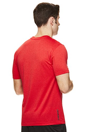 image for HEAD Men's Crewneck Gym Training & Workout T-Shirt - Short Sleeve Acti