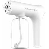 Atomizer Sprayer Electrostatic ULV Atomizer Nano Mister with Blue Light Wireless Nano Sprayer Gun Fogger Machine for Indoor and Outdoor
