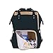 SUNVENO Diaper Bag Backpack Large Capacity Baby Bags Multifunction Travel Backpack for Mom and Dad, Black