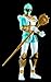 Power Rangers Mystic Force Mystic Sound 6 Inch Tall Action Figure - Blue Power Ranger with Weapons That Glow in the Dark