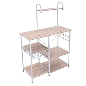 Amazon.com: Pjjfmcbom estante de cocina multifuncional ...