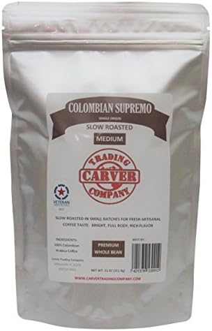 Colombian Supremo Artisan Roasted Whole Bean Coffee