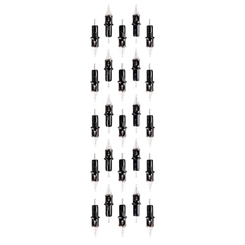 1TattooWorld 2nd Generation Revolution Professional Disposable Tattoo Needle Cartridge 11RL Round Liner 20pack (03RL) - Thumbnail 2
