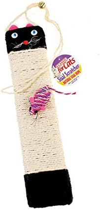 Caldex Classic Sisal Cat Scratching Board (One Size) (Beige/Black)