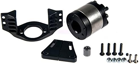 1/10 Metal GearBox 1/5 Planetary Auto Transmission for 1/10 RC Crawler D90 D110 RC4WD Black&Silver