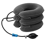 Cervical Neck Traction Device,Effective and Instant Relief for Chronic Neck & Shoulder & Head Pain, More Effective Tension and Comfortable Without Choking by New Design FDA Approved