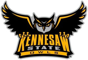Wincraft Kennesaw State Owls 4" x 4" Perfect Cut Die Cut Decal