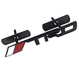 TRD racing 3D grille grille red and black universal suitable for all vehicles