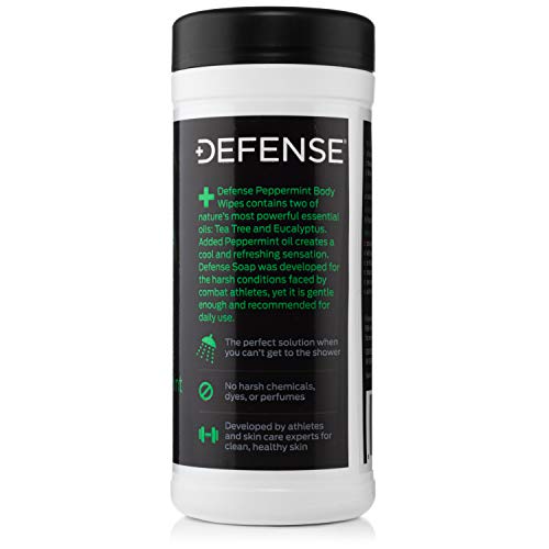 1 Defense+Soap+Peppermint+Wipes+Count