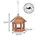 Pennington Cedar Gazebo Bird Feeder, 3 LB Capacity