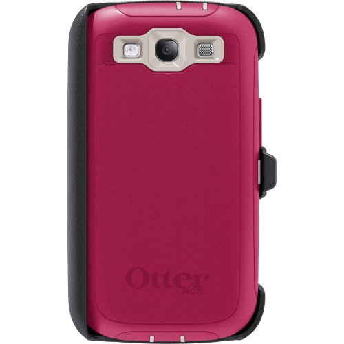 OtterBox Defender Series Case and Holster for Samsung Galaxy S III - Retail Packaging - Pink