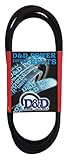 D&D PowerDrive A28/4L300 V Belt, A/4L, Rubber, 1/2" x 30" OC