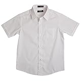 French Toast Boys White Short Sleeves Oxford Shirt - E9003