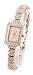 COCOTINA Brand New Lady Women Quartz Rhinestone Crystal Wrist Watch Square Gold Surface