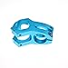 31.8 Stem 45mm Bike Stem Wake Mountain Bike Stem Short Handlebar Stem for Most Bicycle, Road Bike, MTB, BMX, Fixie Gear, Cycling (Aluminum Alloy, Black Blue Gold Red) (Blue)