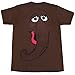 Sesame Street Snuffy Face Adult T-Shirt-Small