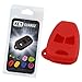KeyGuardz Red Rubber Keyless Entry Remote Key Fob Skin Cover Protector
