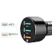 AUKEY Car Charger with Quick Charge 3.0 & 2 USB Ports for Samsung Galaxy Note8 / S8 / S8+, LG G6 / V20, HTC 10 and More