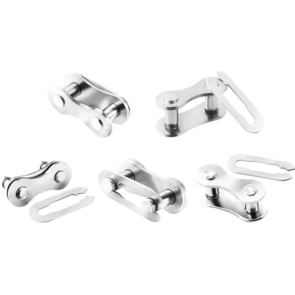 4Pair Steel Bike Chain Link Vitesse De La Chaîne De Vélo Quick-Link Ou 12Speed ​​Chain Missing Link Connector Repair(Coloré