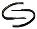 2 Black Earhooks for Blueant Q1 Q2 Q-1 Q-2 Blue Ant Wireless Bluetooth Headset Ear Hook Loop Clip Earhook Hooks Loops Clips Earloop Earclip Earloops Earclip Replacement Part Parts