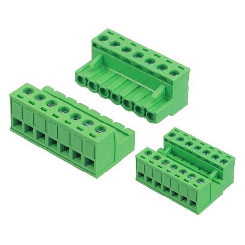 MECCANIXITY 7 Pin PCB Mount Screw Terminal Block Connector