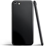 totallee iPhone 8 Case, Thinnest Cover Premium Ultra Thin Light Slim Minimal Anti-Scratch Protective - for Apple iPhone 8 The Scarf (Jet Black)