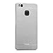 kwmobile Premium hard case for Huawei P9 Lite with reinforced back of brushed aluminium in silver