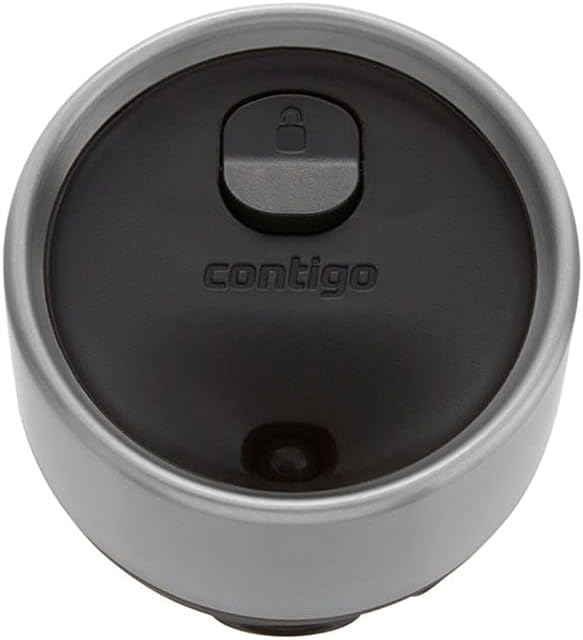 Luxe Autoseal taza térmica de viaje, taza de café de acero inoxidable, termo, vaso hermético, apto para lavavajillas, taza con tapa sin BPA fácil de limpiar, White Zinfandel, 360 ml