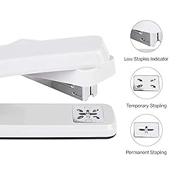 Deli Swing-Arm Swivel Stapler, 25 Sheet