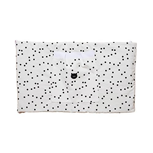 Tour De Lit A Pois Noirs Et Blancs Little Chambre D Enfant Bebe Amazon Fr Handmade