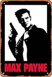 Clilsiatm Game Metal Tin Sign,Max Payne