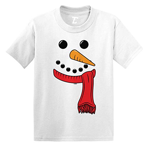 Snowman Face - Winter Snow Infant/Toddler Cotton Jersey T-Shirt