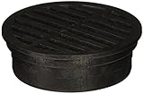 NDS 11 Plastic Round Grate, 4-Inch, Black