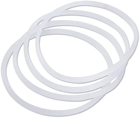 Sduck 4pcs Rubber Gaskets Replacement Parts for 250w Magic Bullet Blender (Not for Nutribullet or any other series)